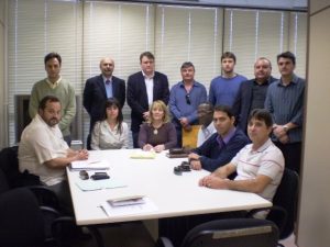 Reunião no Fórum da Capital