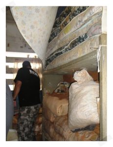 Procedimento de rotina na Penitenciária de São Pedro de Alcântara