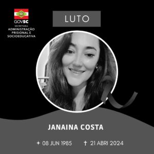 Nota de pesar – Janaina Costa