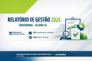 Ouvidoria da SEJURI registra queda de 16,2% nas manifestações e mantém 100% das respostas dentro do prazo em 2025